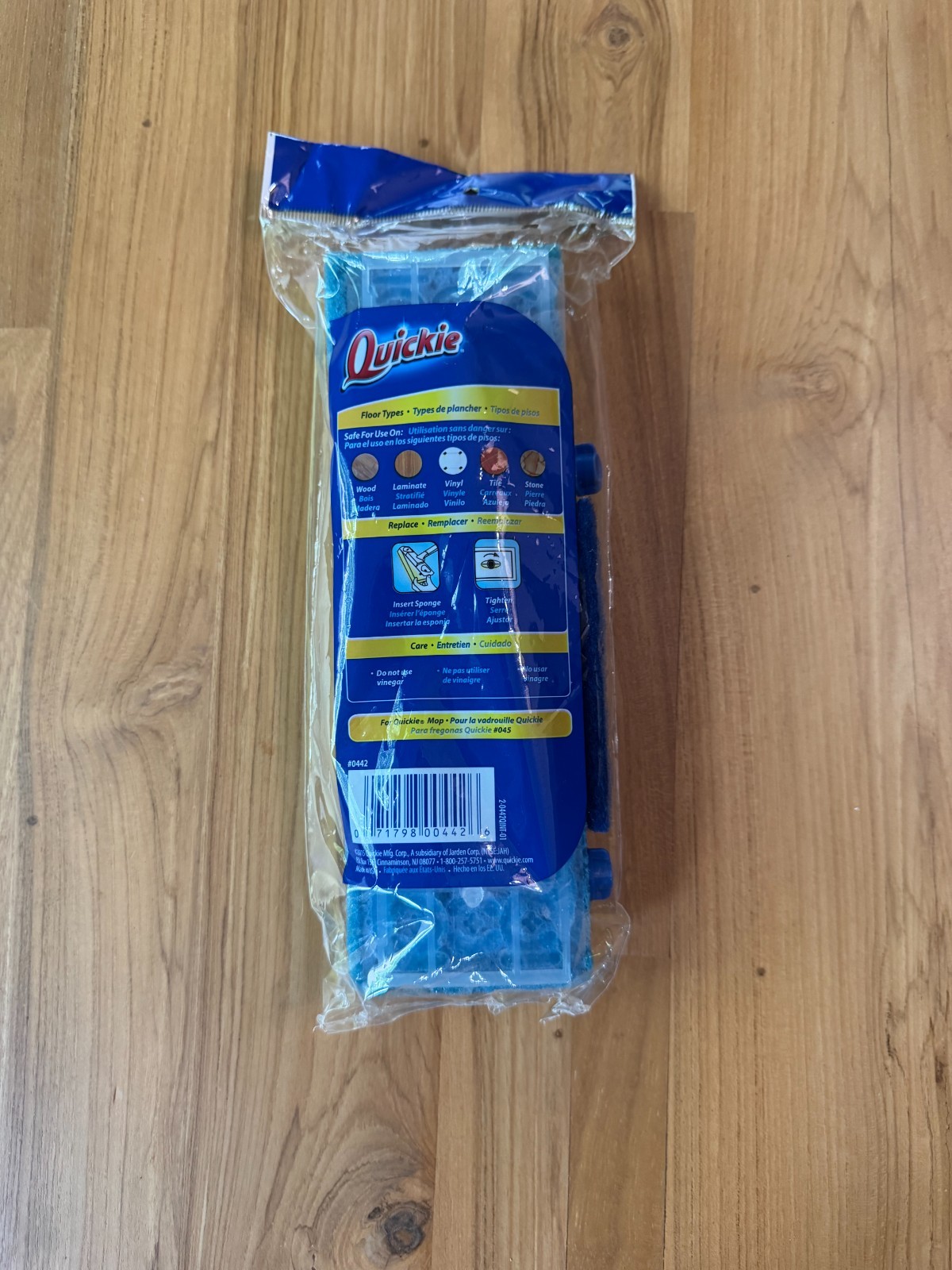 Quickie Clean Squeeze Sponge Mop Refill Type S 0442 Fits Mop #045 New gallery