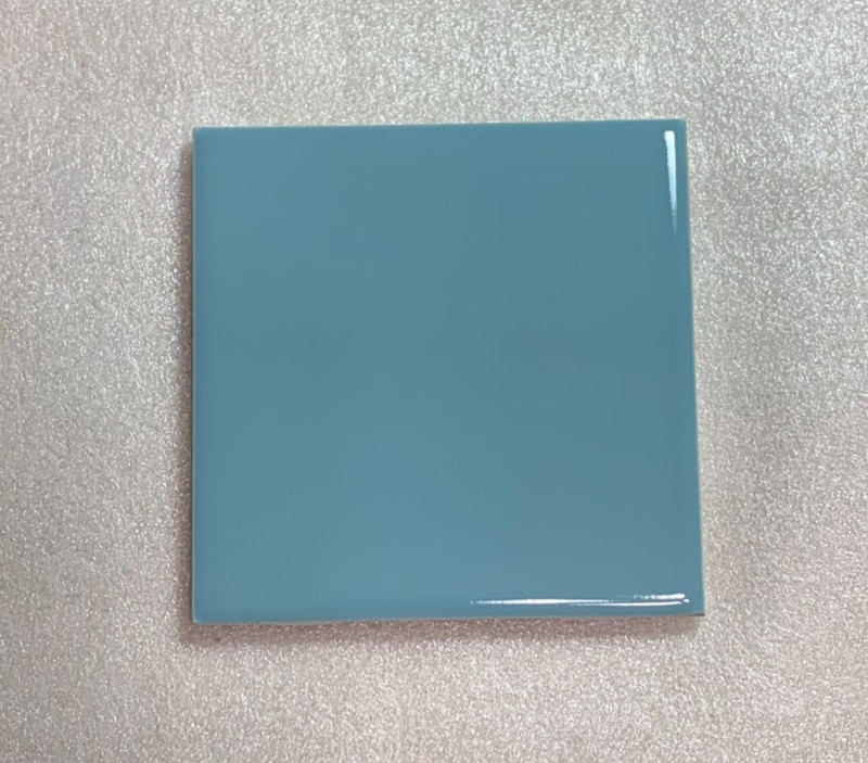 Vintage Wenczel Tile Co Ceramic Regency Blue 4 5/16" x 4 5/16" Gloss gallery
