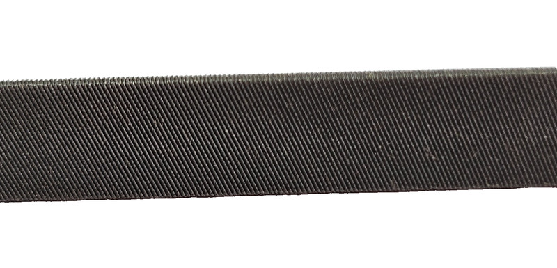 6" Triangular File Nicholson 3-Square 41498 #2 Double Cut Medium Swiss Pattern gallery