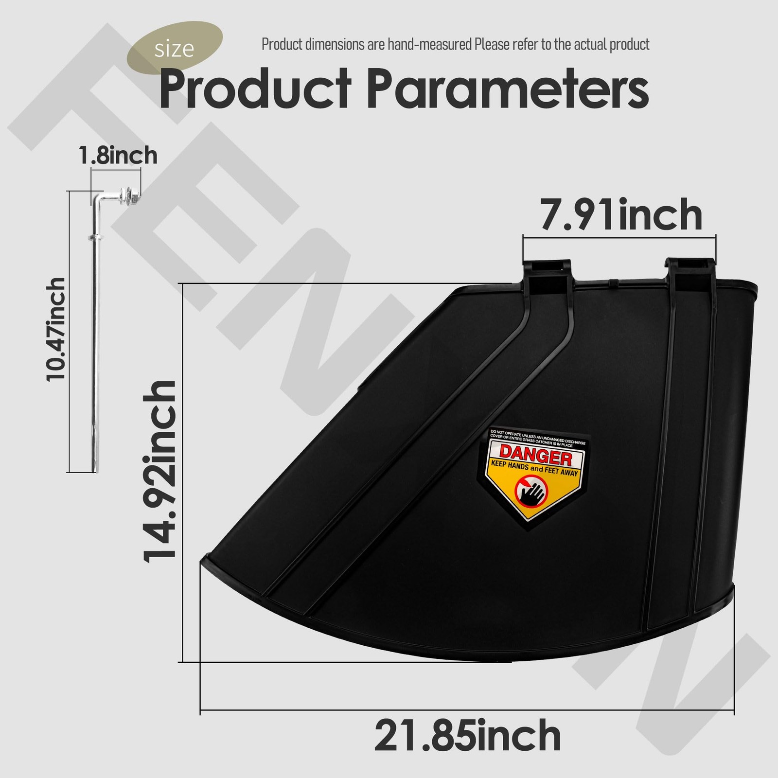 Fenxdn 138-7502 Discharge Deflector/Deflector Shield Compatible Toro/Ex-Mark gallery