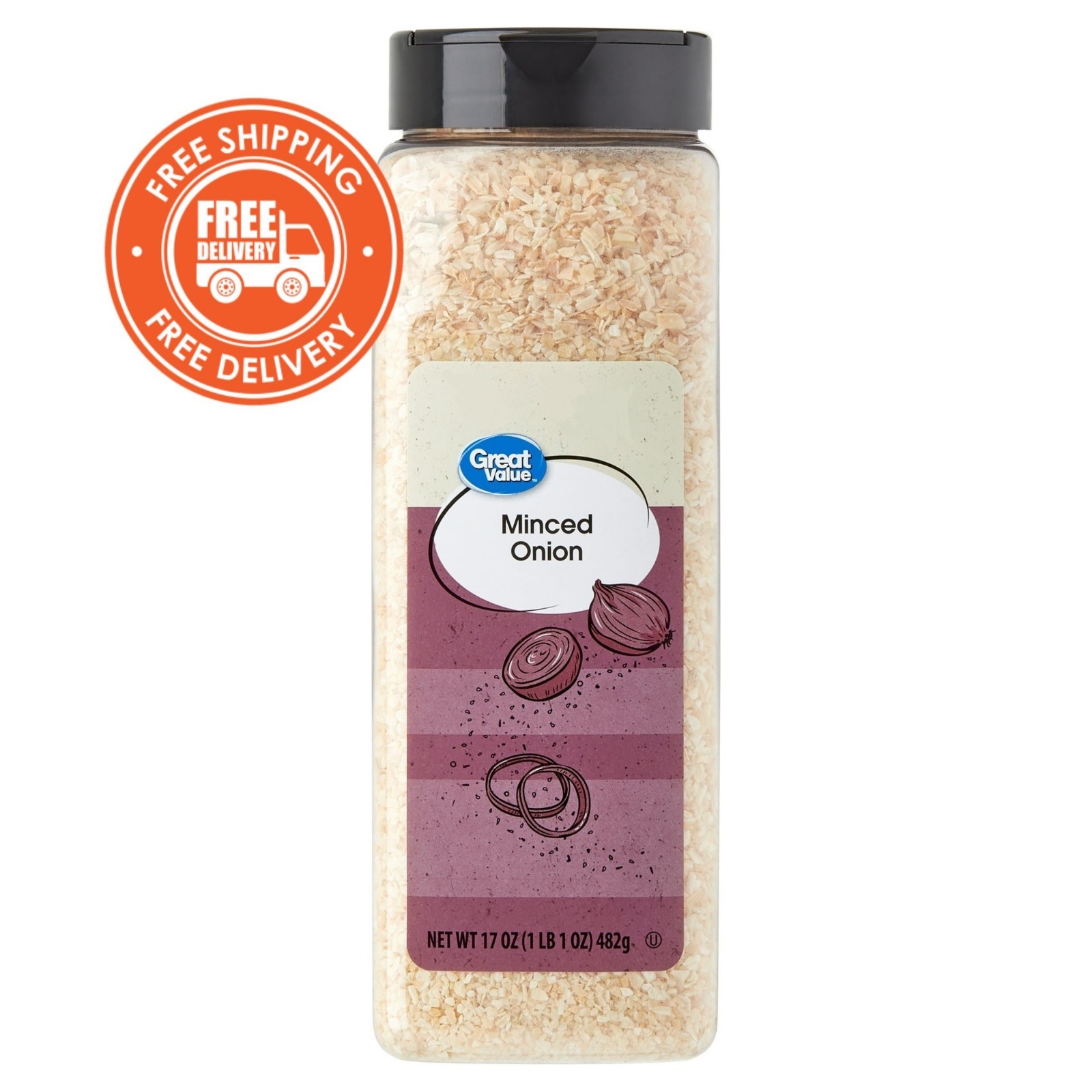Great Value Minced Onion, 17 oz gallery