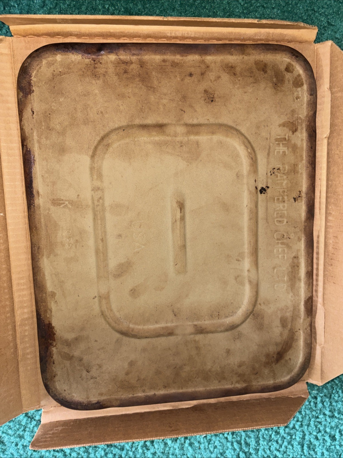 Pampered Chef 12" X 15" Rectangular Baking Stone Bread Pizza Cookie Sheet Tray gallery