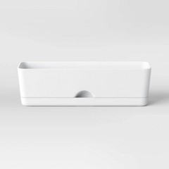 Self-Watering Window Rectangular Indoor Outdoor Planter Box