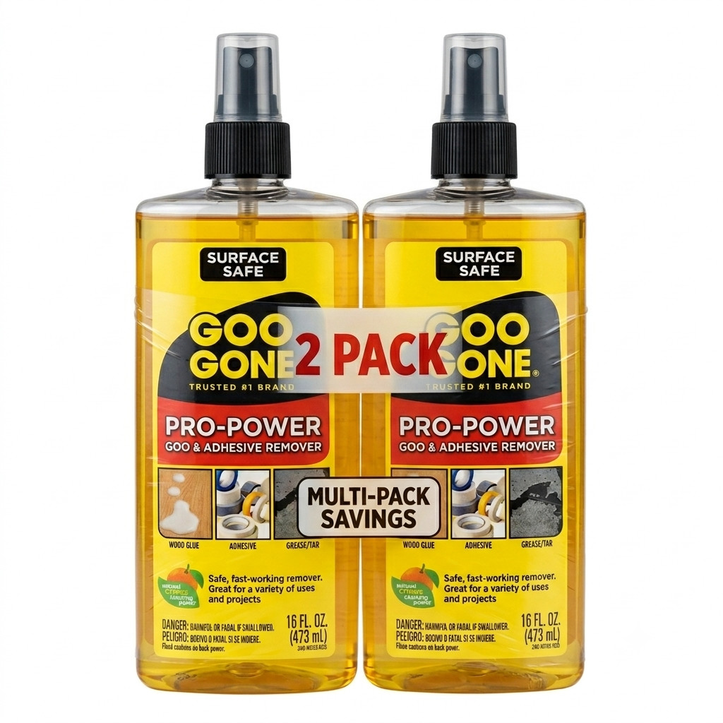 2 pack Goo Gone Pro-Power Goo & Adhesive Remover Pump Spray, Citrus-Based, 16 oz gallery