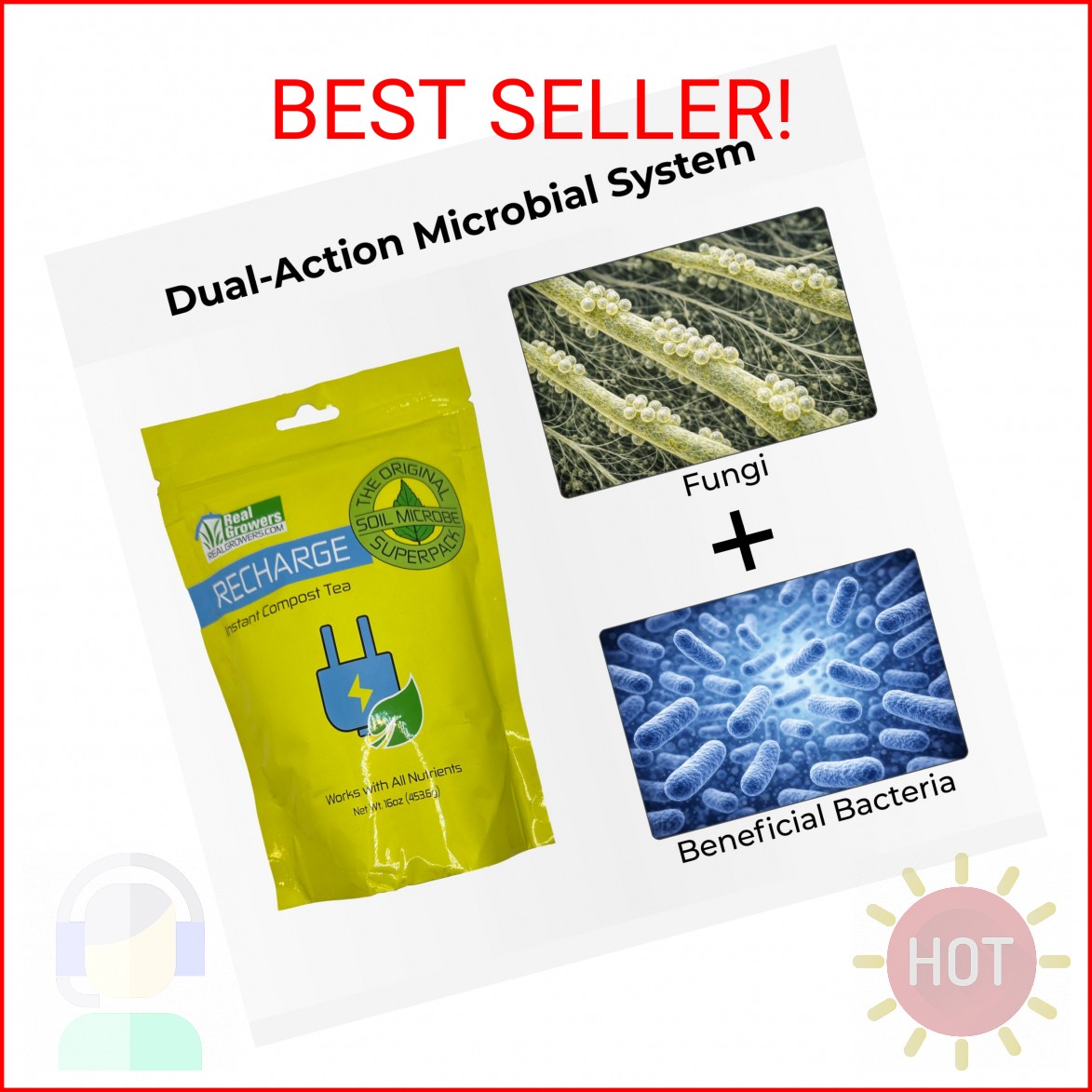 Real Growers Recharge 2 oz – Explosive Root Growth with Mycorrhizae for Living S gallery