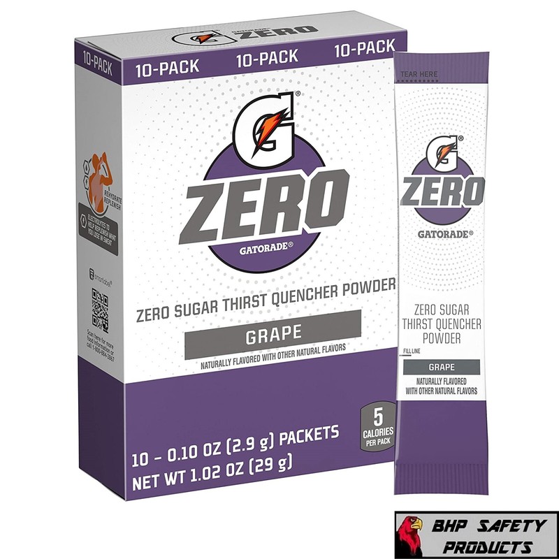 GATORADE ZERO Single Packets SUGAR FREE (10 servings x 1 box) QUICK STICKS DRINK gallery