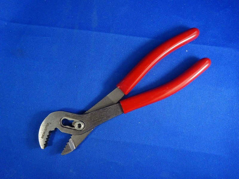 Wilde Tool G251FP 6" Angle Nose Slip Joint Pliers Flush Fastener 3 Position USA gallery