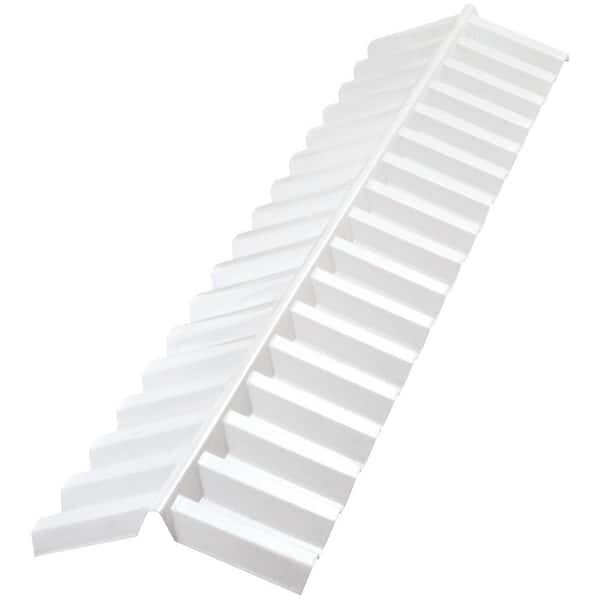4 ft. White Opal Polycarbonate Ridge Cap - Strong & Flexible NEW