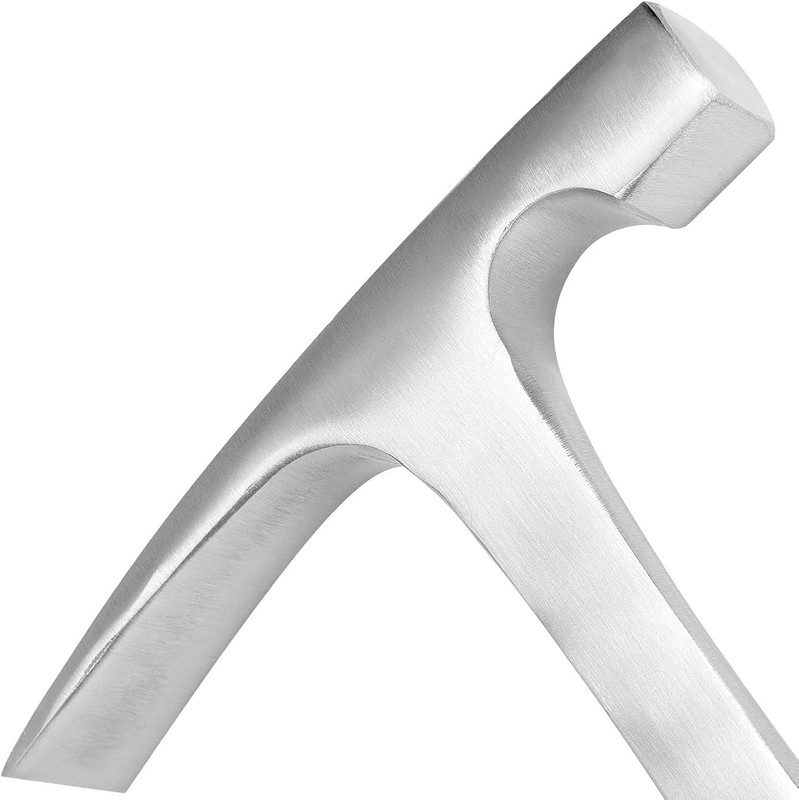 32 Oz Brick Hammer, Flat Head Rock Pick Hammer, 11.2 Inch All Steel Geologist H gallery