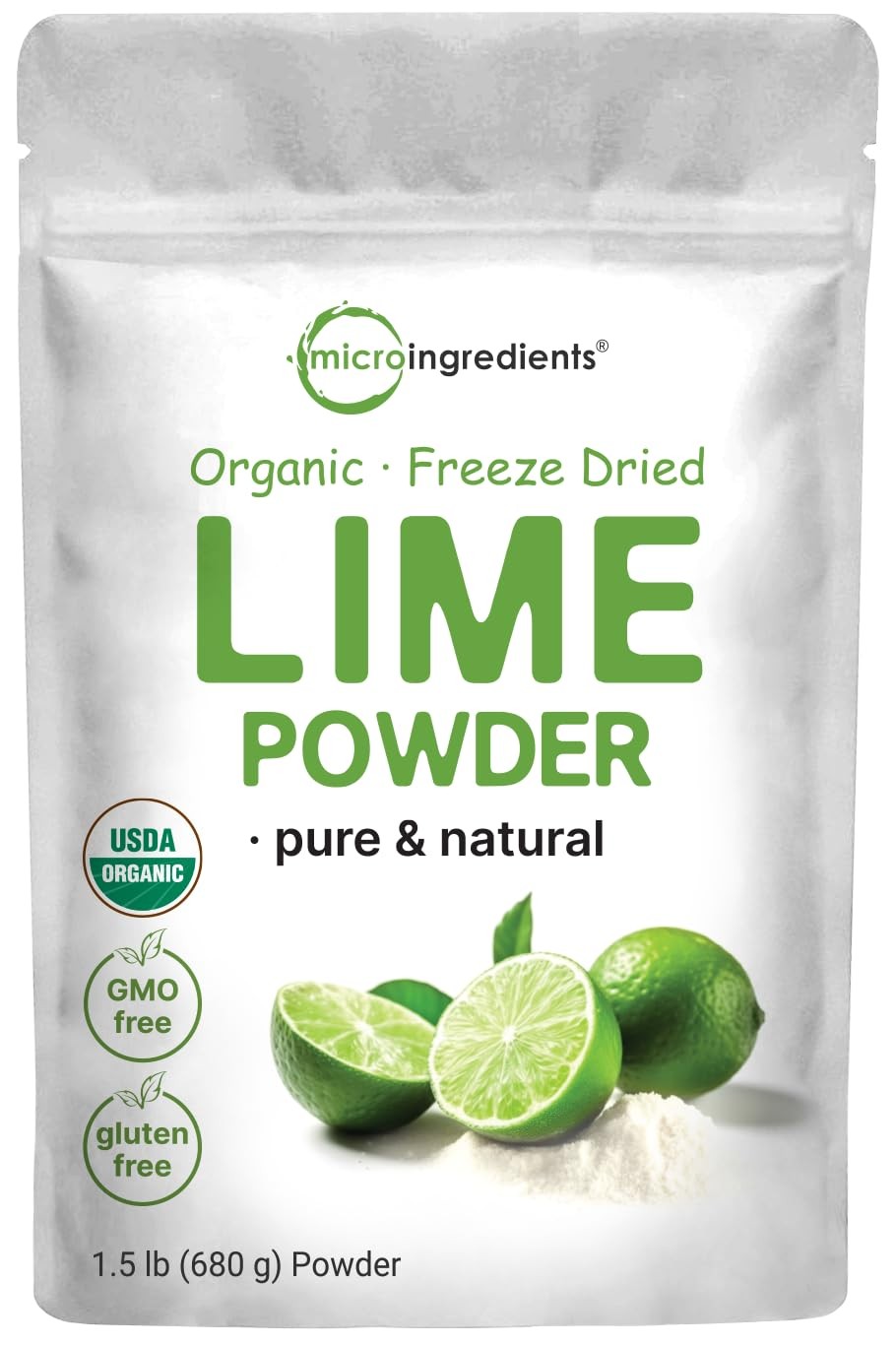 Organic Freeze-Dried Lime Powder, 1.5lbs | Raw 24 Ounce (Pack of 1) gallery