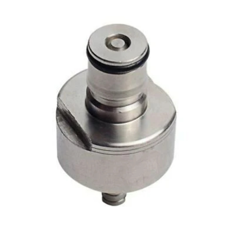 Stainless Steel Carbonation Cap for PET Plastic 1 or 2 Liter Soda Bottle 1/4" Ba gallery