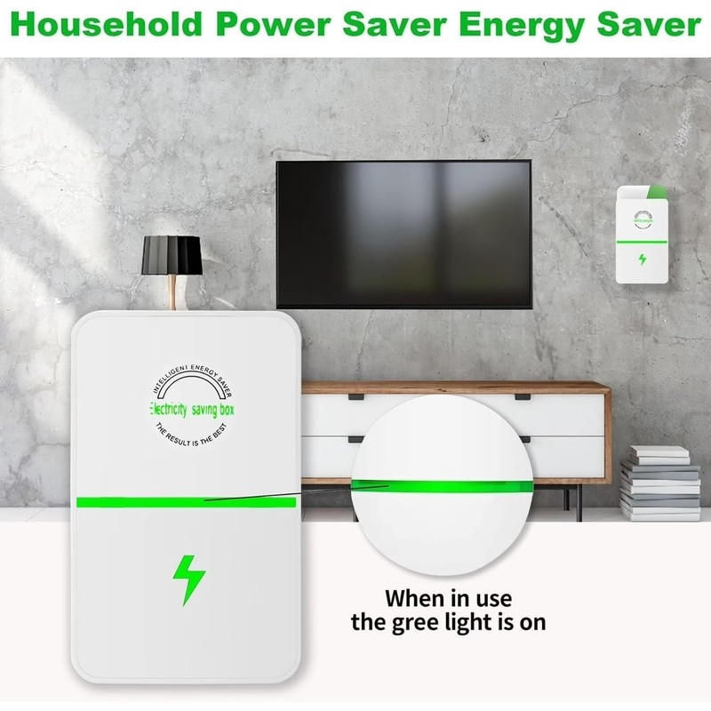 4pcs Smart Electricity Saving Box Plug-In Power Saver 90V - 250V US Outlet gallery