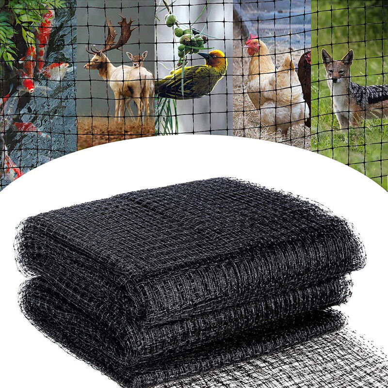 7FT 33FT Anti Bird Netting Pond Net Protection Crops Plants Garden Mesh 5X20M gallery
