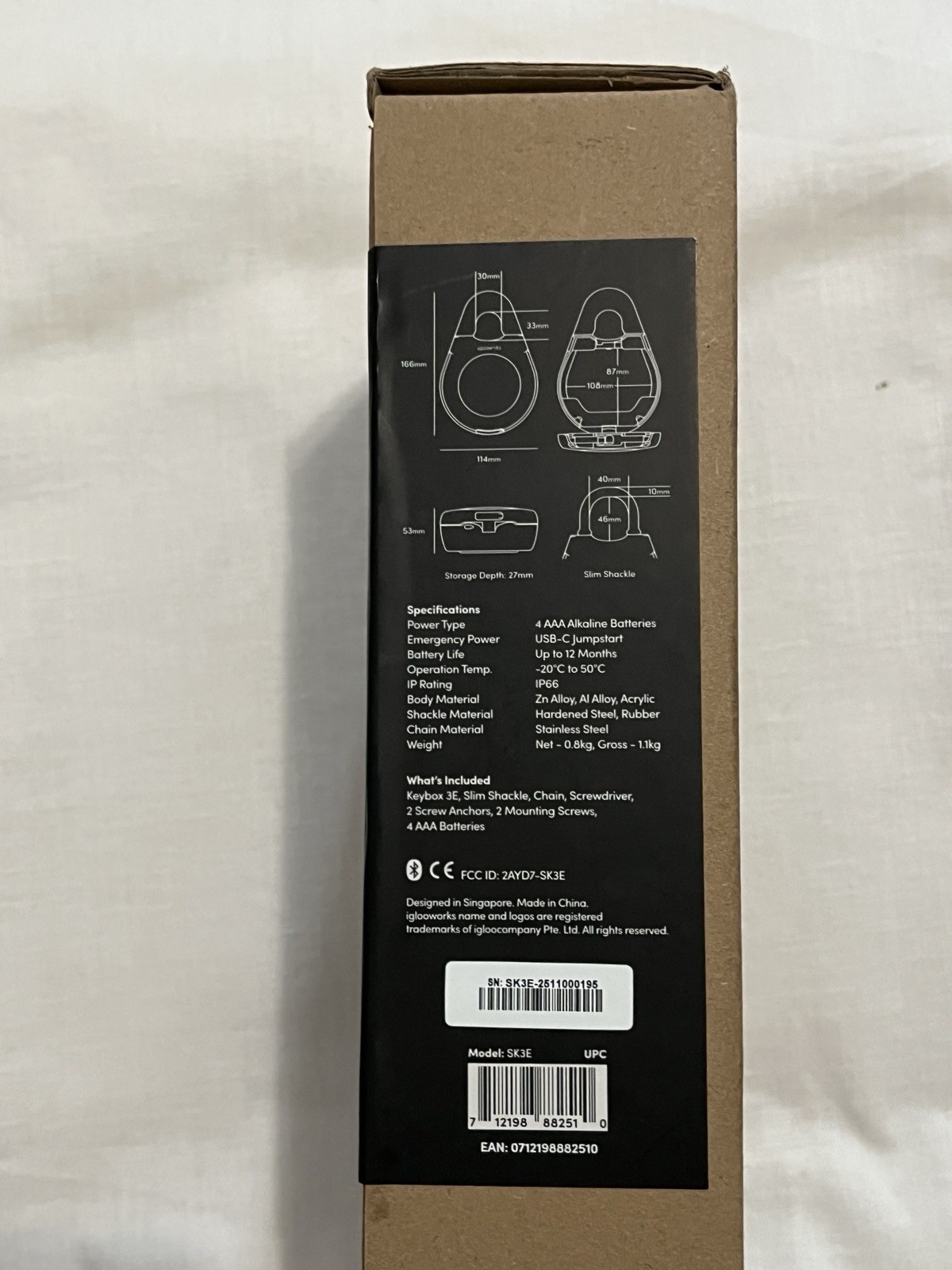 New igloohome Keybox 3E Bluetooth PIN Code Weather-Resistant Key Safe Keypad gallery