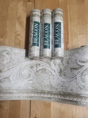 3 Rolls Beacon House Wallpaper ! BORDER ! 5 yds 7in Wide sealed Made In ENGLAND