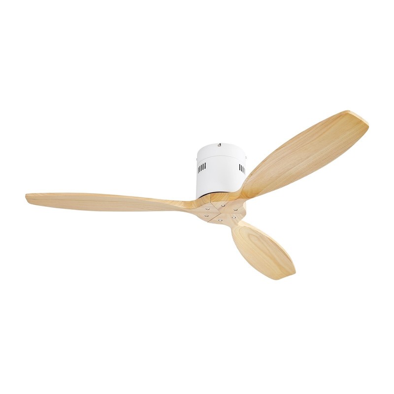 Sofucor 52" Flush Mount Ceiling Fan No Light w/ Remote Control Bedroom Patio Fan gallery