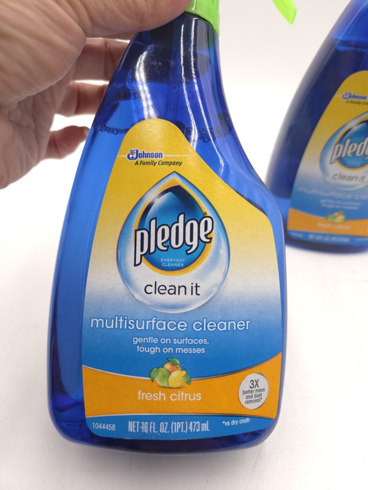 New Lot Of 2 Pledge Multi-Surface Clean It Fresh Citrus 16 Oz Bottles SC Johnson gallery