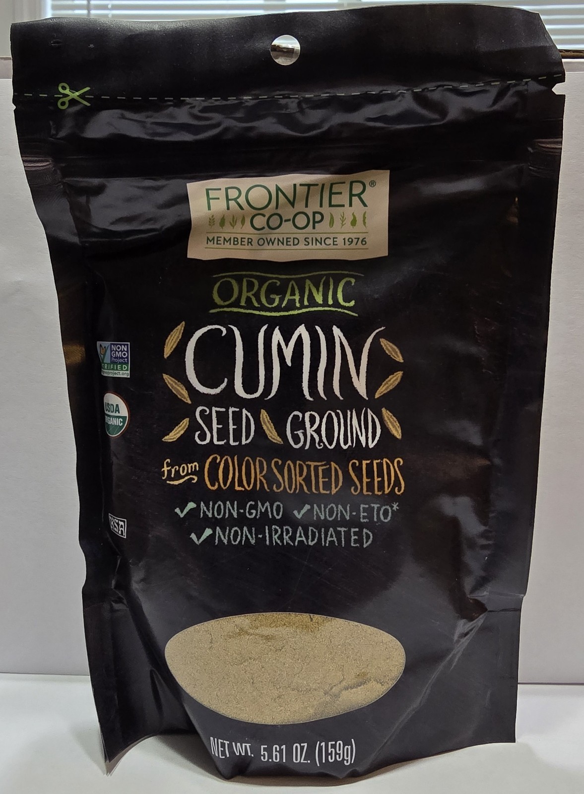 Frontier Co-op Organic Cumin Seed Ground Non-GMO 5.61 Oz Exp. 02/2027 NEW gallery