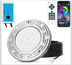 Pool Light for Inground Pool 20W 6 Inch LED Inground Pool Light with Remote 50ft