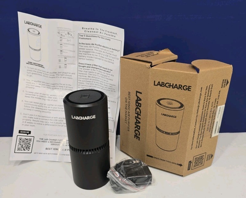 LAB CHARGE Labcharge Best Ionic AIR PURIFIER 3PACK EXCELLENT FOR HOME Clean gallery
