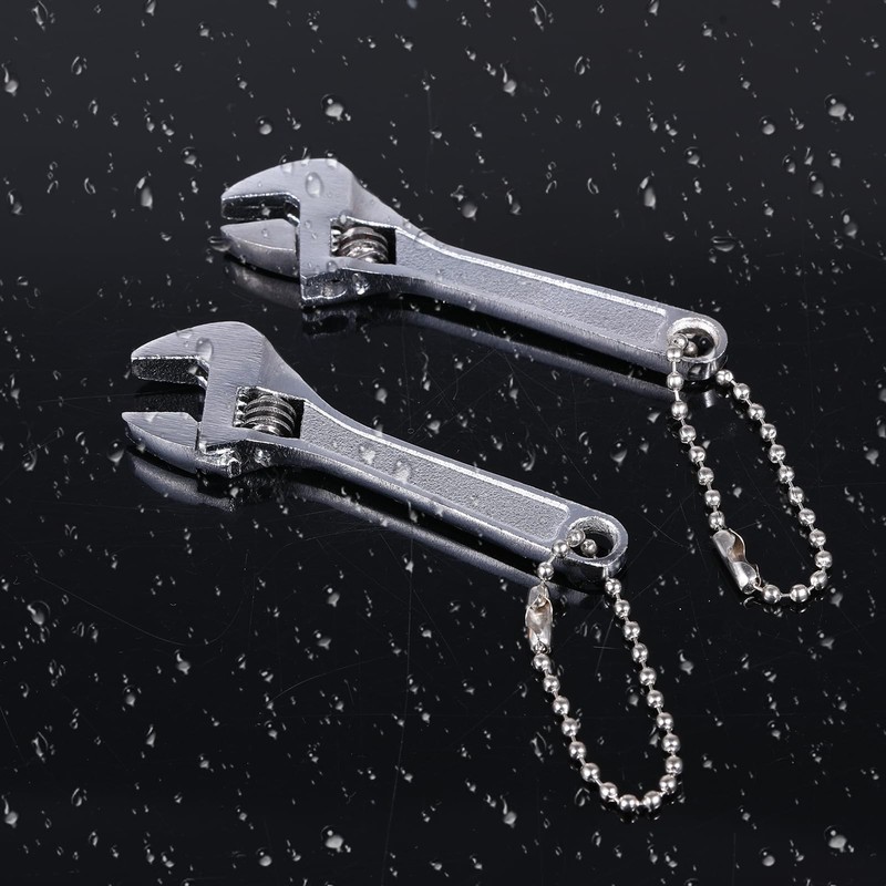 2 Pcs 2.5'' Adjustable Spanner Mini Nut Wrench, Tiny Wrench Small CrescentWrench gallery