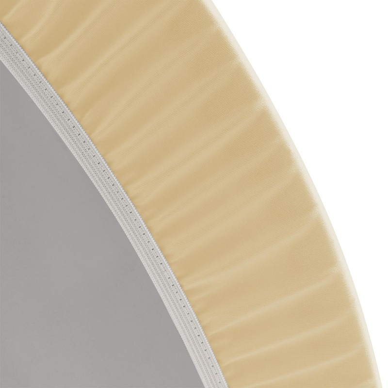 Reversible Waterproof Round Tablecloth - Elastic Stretch, Stain Resistant, 30"-3 gallery