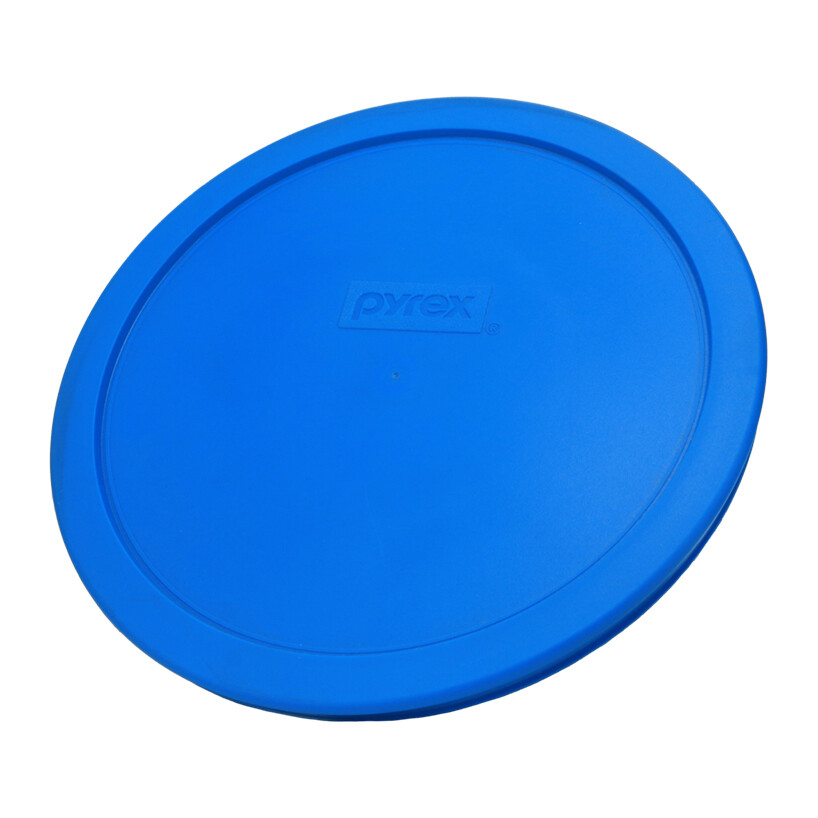 Pyrex 7402-PC 6/7-Cup Marble Blue Lid gallery