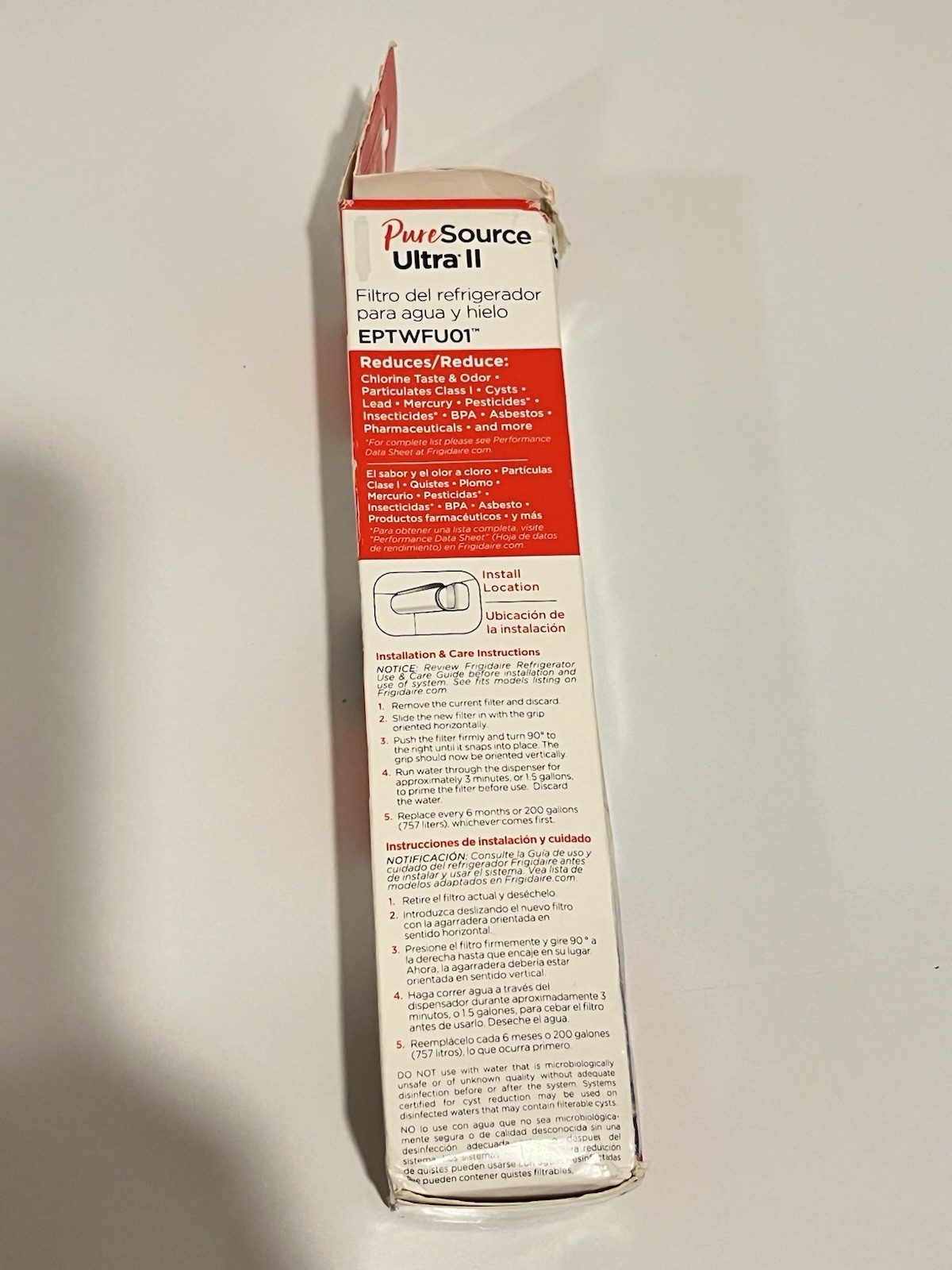 Frigidaire PureSource Ultra II Water & Ice Refrigerator Filter EPTWFU01 gallery
