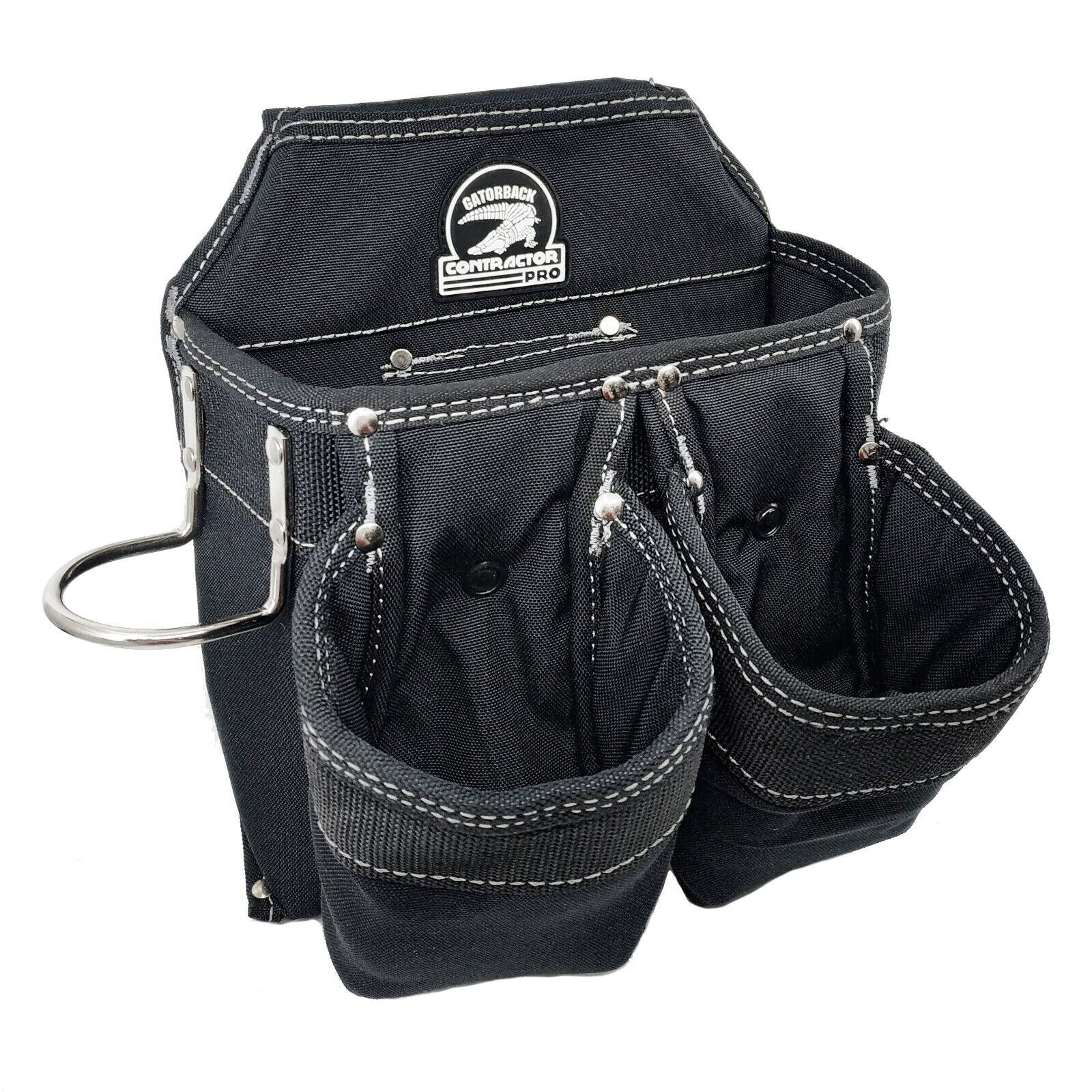 Gatorback Open Contractor's Tool Pouch. Large Main Space w/Pockets & Tool Slots gallery