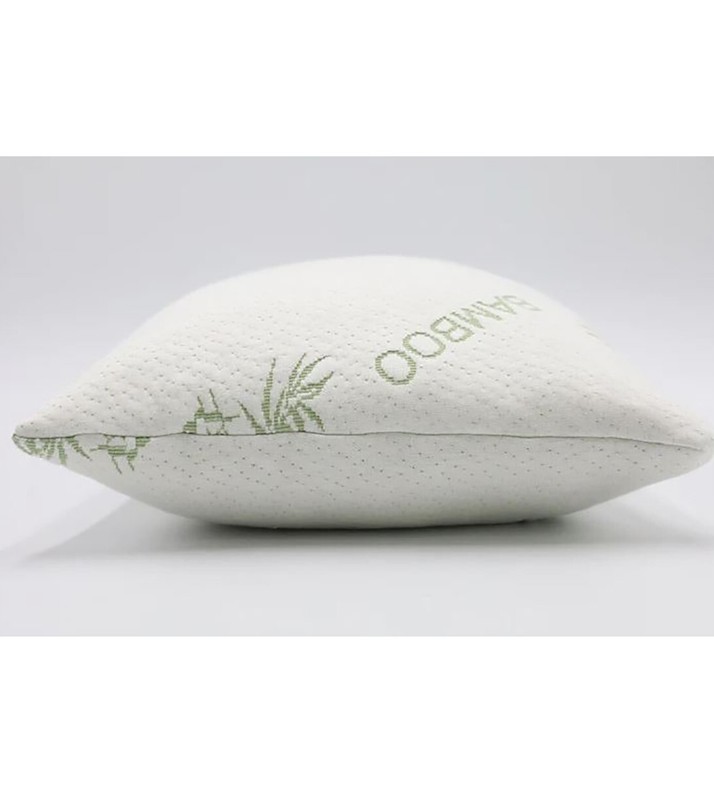 Queen Size Soft Plush Bamboo Memory Foam Support Pillow gallery