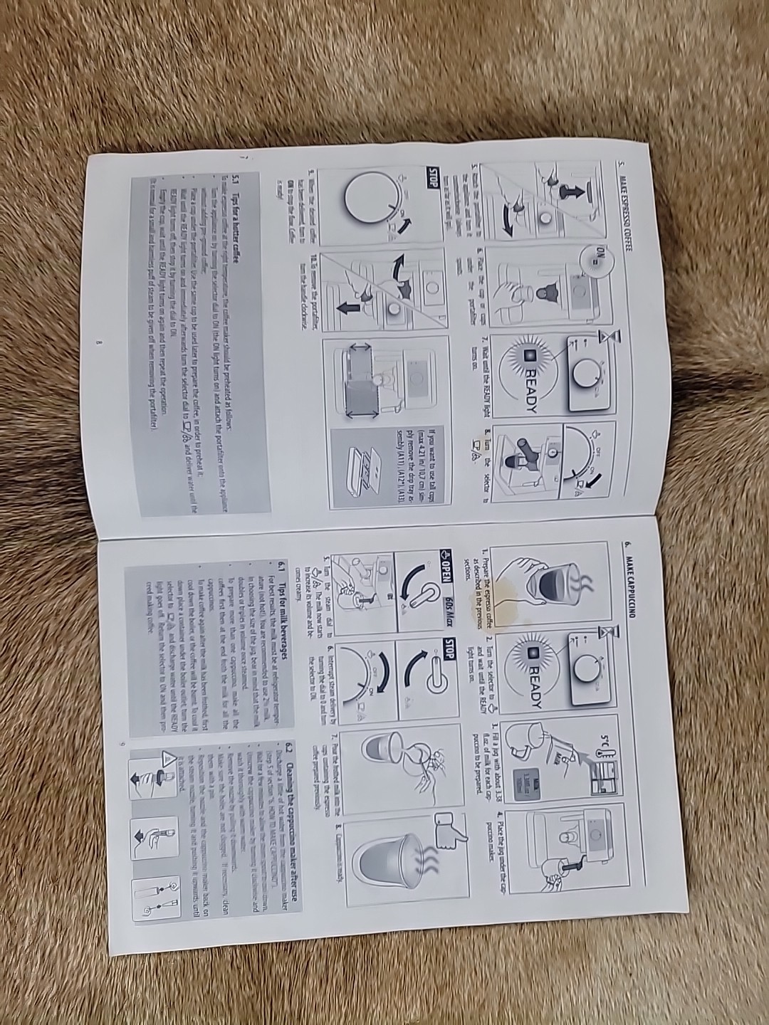 DeLonghi Espresso Maker EC260-265 User Manual Only gallery