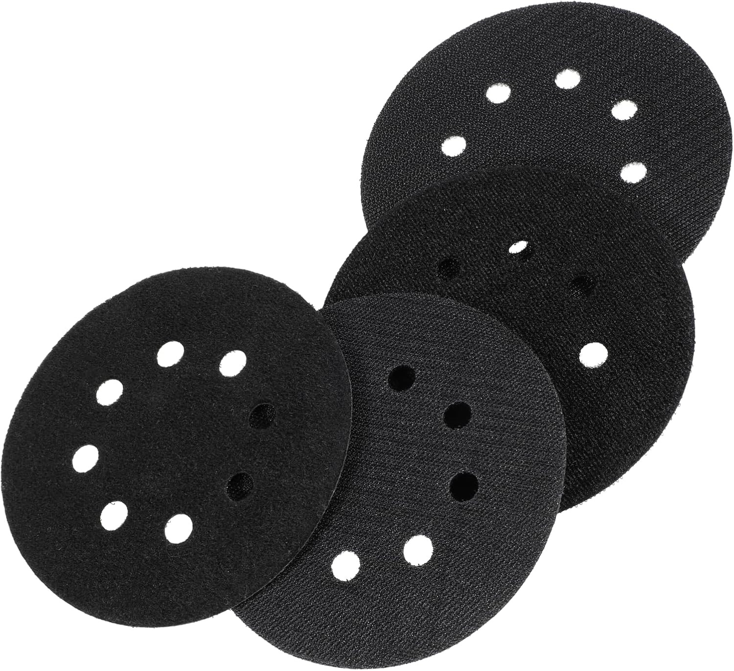 4 Pcs 5 Inch 8 Hole Hook and Loop Pad Interface 5” Orbital Sander Pad for 5 Inch gallery