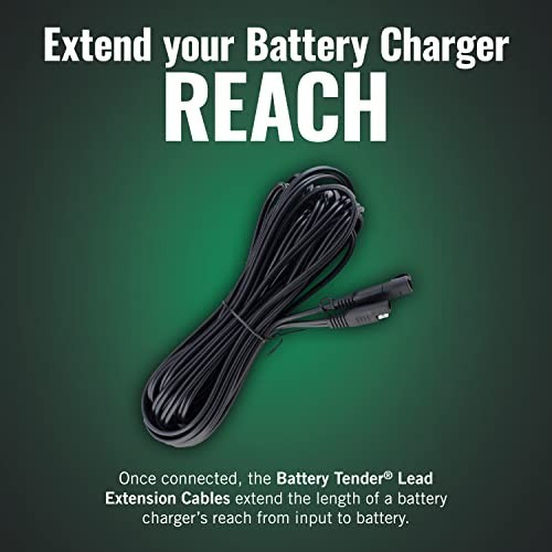 12ft Extension SAE Cable for Battery Chargers - Quick Connect for Motorcycles, C gallery