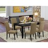 Dining Room Set Black, DUBR7-BLK-17 gallery