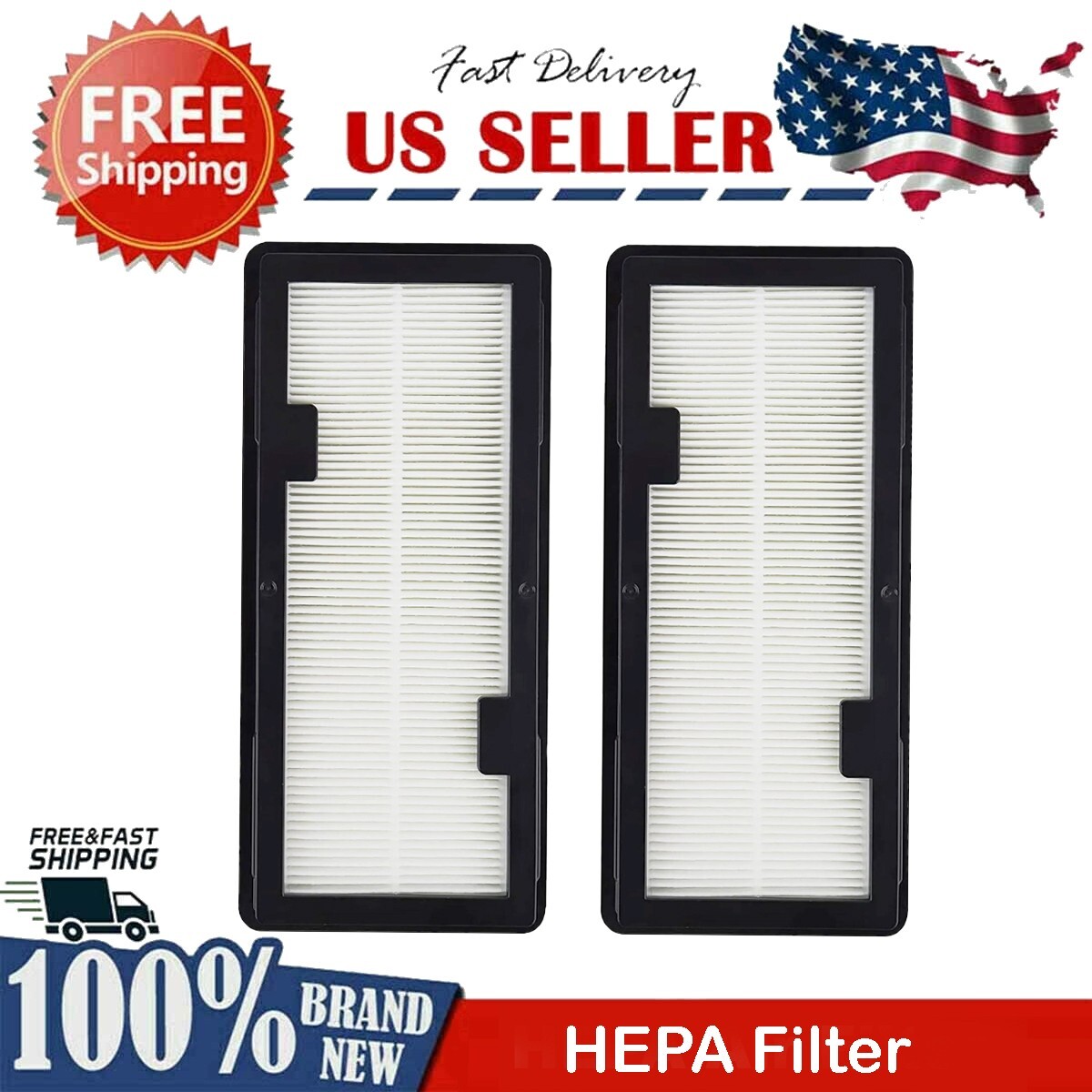 2 Pack HEPA Filter Replacement for Samsung Jet Bot VR30T80313W Robot Vacuum gallery