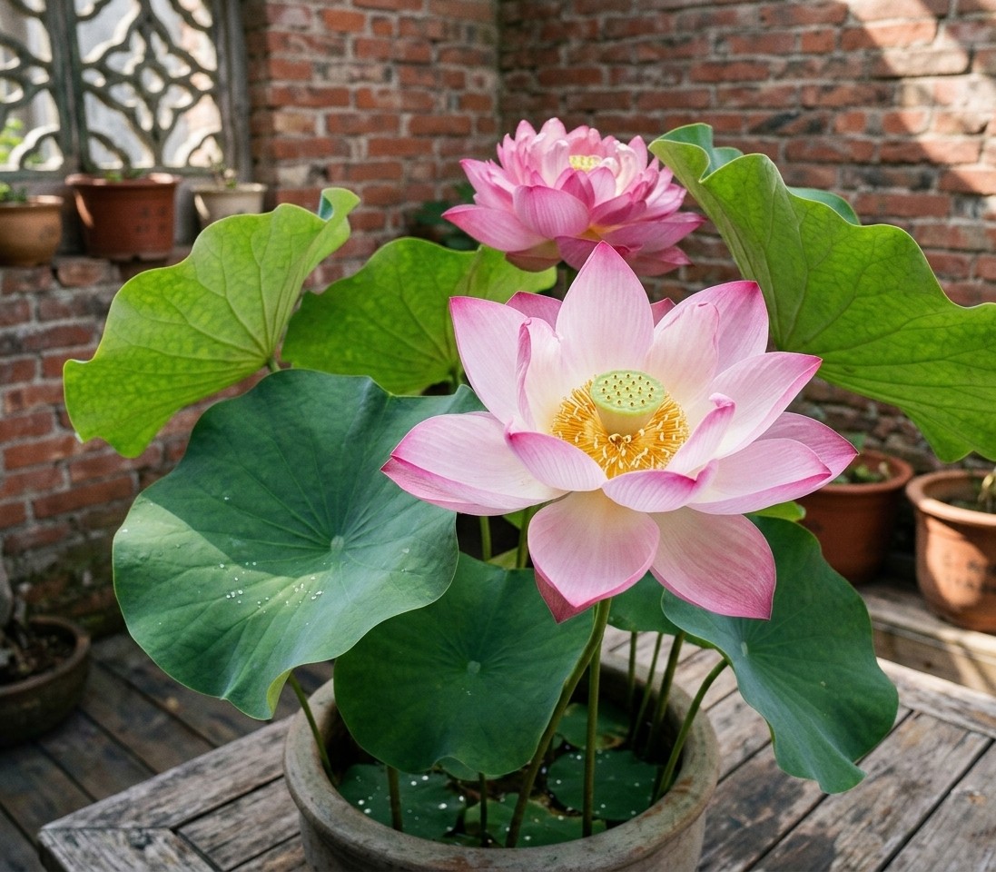 Lotus Flower Seeds 50pcs - Suitable for Home Pond and Aquatic Planting Areas gallery