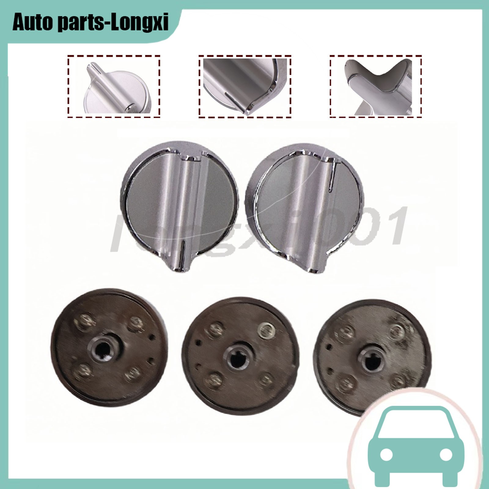 5X Knob Fits For Whirlpool Stove/Range W10698166 W10594481 PS11756643 US Stock gallery