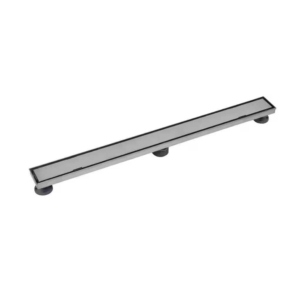 OATEY Designline 36 in. Stainless Steel Linear Shower Drain Tile Pattern Cover gallery
