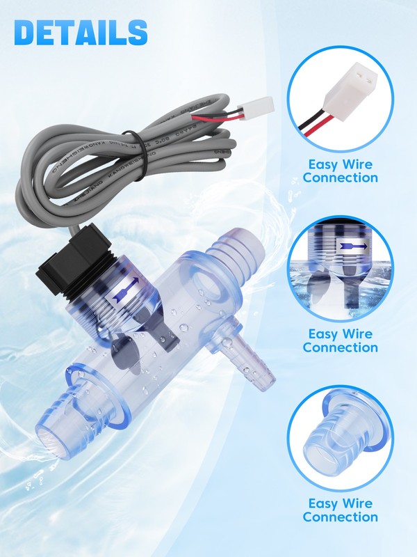 2560-040 Pool Flow Switch W/Tee & Cable For Sundance Spas Jacuzzi Spas Q-12DS-C2 gallery