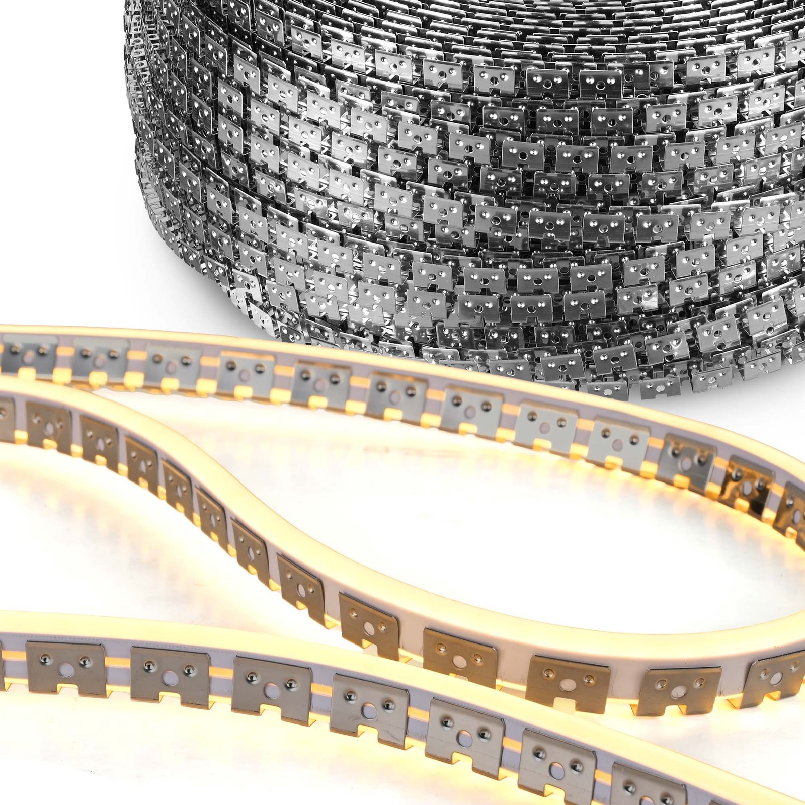 Yescom 100m 2700K Rope Light Stainless Steel Channel Mounting Track 7x11mm gallery