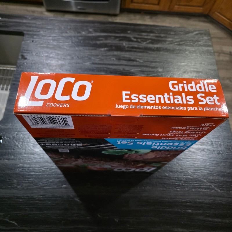 Tool LoCo Cookers Griddle Essentials Set - 6 Piece Stainless Steel BBQ Kit - NE gallery