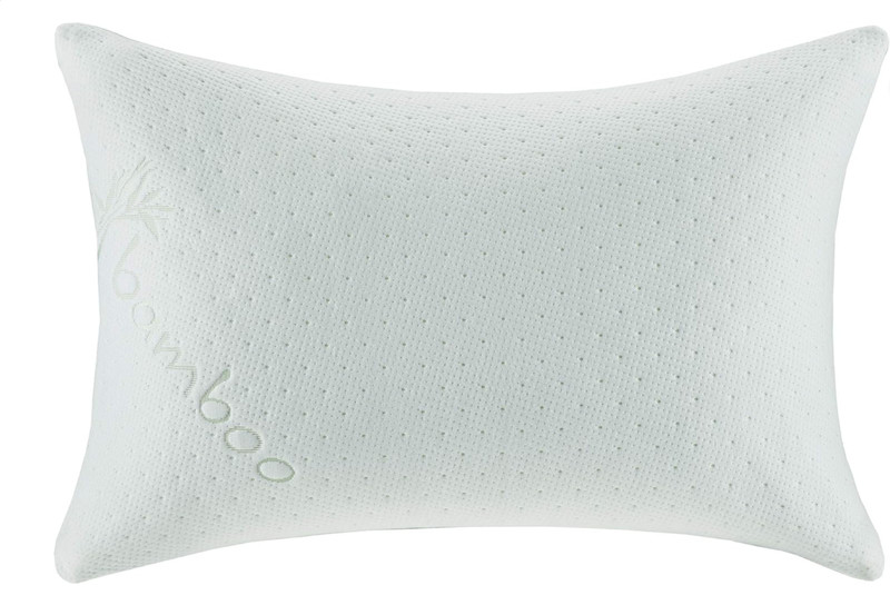 Sleep Philosophy Bed Pillow for Sleeping with Removable Cover, Queen Size, Ivory gallery