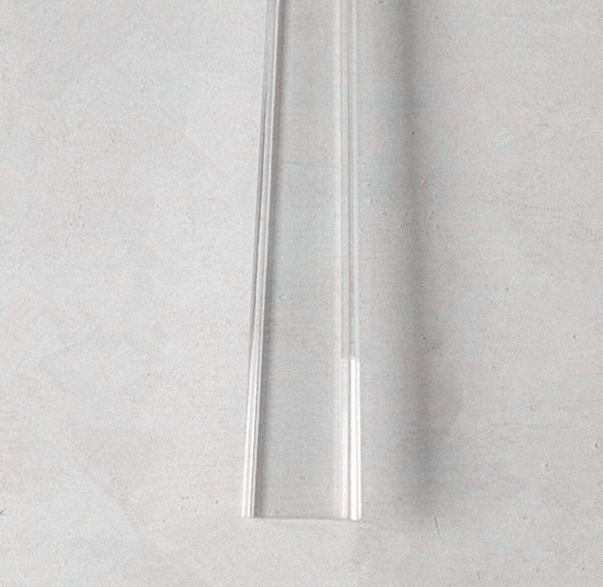 SELECT 10 - 120MM SQUARE CLEAR ACRYLIC PLEXIGLASS LUCITE PLASTIC TUBE 500MM LONG gallery