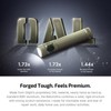 Rechargeable LED Flashlight 1800 Lumen 6 Modes USB C BatonUltra Olive OLIGHT gallery