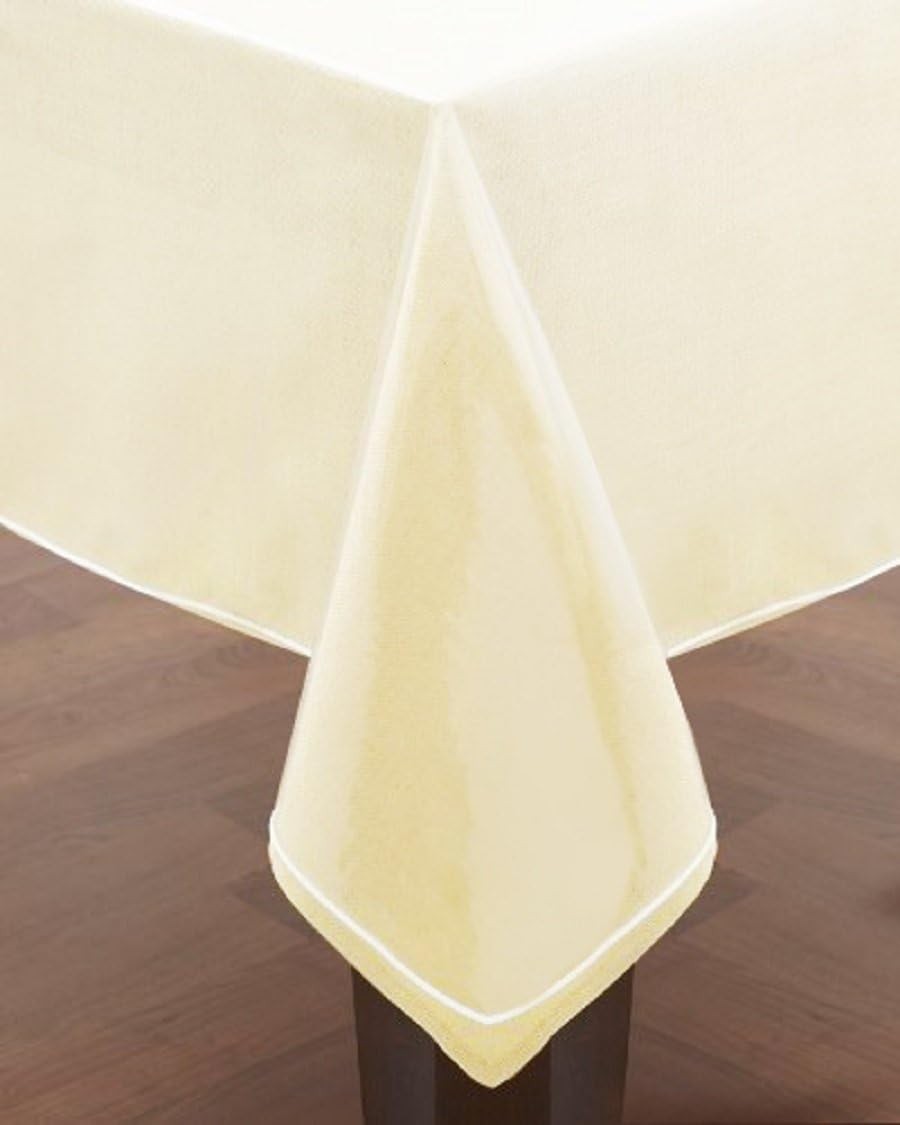 Clear Plastic Table Protector 54x72 Inch Heavy Duty Vinyl Waterproof Table Cove gallery
