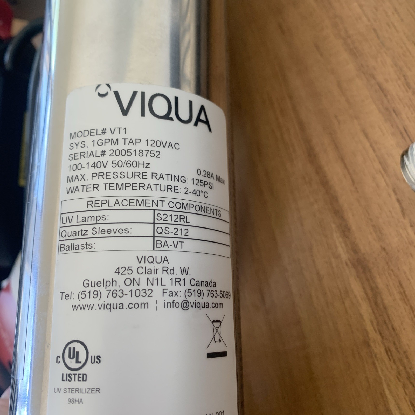 Mix VIQUA UV Water Purification System gallery