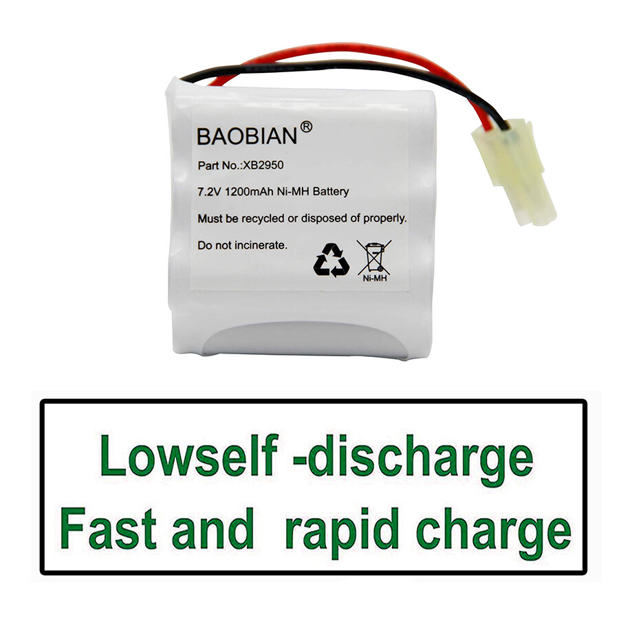 7.2V 1200mAh Battery Compatible with Shark XB2950 V2950 V2950A V2945Z V2945 NEW gallery