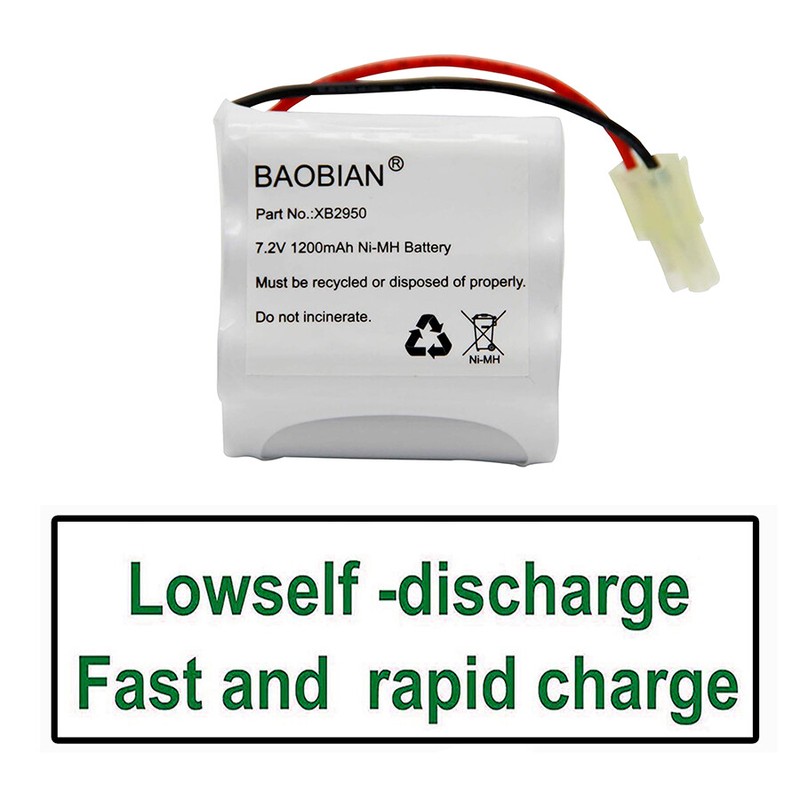 7.2V 1200mAh Battery Compatible with Shark XB2950 V2950 V2950A V2945Z V2945 NEW gallery