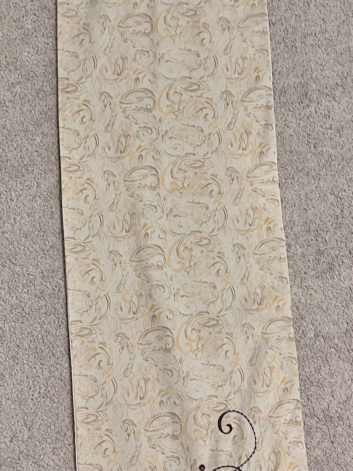 12"x 70" Fall Autumn Pumpkin Embroidered Polyester Table Runner Thanksgiving gallery