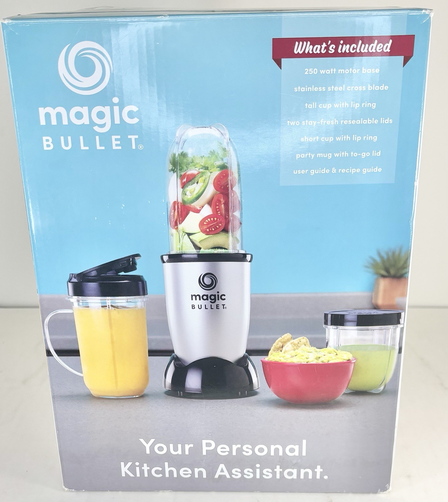 Magic Bullet MBR-1101 Personal Blender New Open Box Complete Set gallery